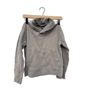 Gap Kids Boys Olive Green Shawl Collar‎ Pullover Sweatshirt Size 8-9 Years